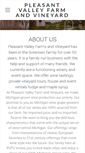 Mobile Screenshot of pleasantvalleyfarmandvineyard.com